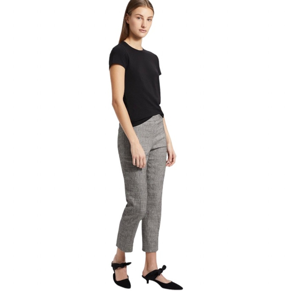 Theory Basic Pull On Pants Sharkskin Crunch Women… - image 1